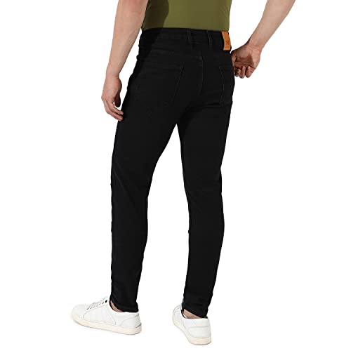 Image of Campus Sutra Men's Regular Fit Mid Rise Jeans