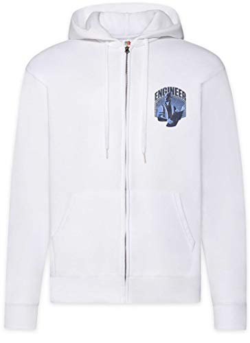 Sweat à capuche Engineer I Urban Backwoods zippé pour homme au style authentique