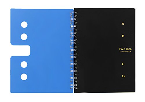 Prise de notes facilitée grâce au bloc-notes rechargeable avec règle et marque-page