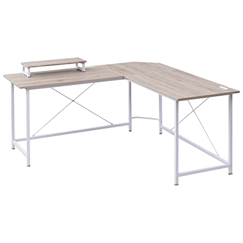 Ｈ　山善　L字デスク　アジャスター付き　幅90×奥行60×高さ70.5cm　YK Amazon.co.jp: 山善(YAMAZEN) デスク (L字デスク) 折りたたみ 傷