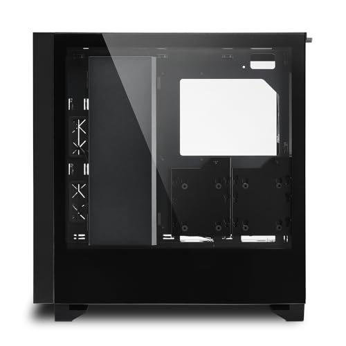Elite Shark CA300H – Case per PC, Gaming, ATX, nero - Case PC - Immagine 5