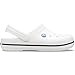 Crocs Unisex Adults Crocband Clog Water Lightweight Pool Comfort Shoes - White - M12