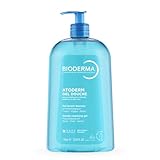 BIODERMA Atoderm Duschgel ohne Seife - milde Reinigung für normale bis trockene Haut - von Dermatologen empfohlen - Pumpflasche 1 l