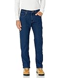 Dickies Men's Flex Carpenter Denim Jean, Rinsed Indigo Blue, 34 30