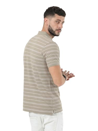 Image of fanideaz Branded Mens Half Sleeve Cotton Striped Polo T-Shirt for Mens || Polo Tshirt for Men || Branded Tshirt for Men