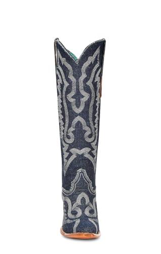 Corral Boots Women's Embroidered Tall Pointed Toe Western Boot4