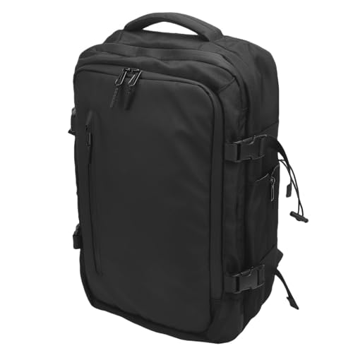 Bewinner Vacpack Mochila con Bomba, Mochila de Aire con Compresión de Sello de Vacío, 15,6 Pulgadas Viajes de Vacío de Aspiración con Bloqueo TSA, Paquete Trasero de Gran Capacidad