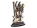 PLEASANTINO - 4 Inch Maa Kaali Wood Carved Statue in Exotic Hard Woods - Multi Layered Hand Made Wooden Hindu Goddess Kaali Maa Idol for Car Dashboard, Home, Office, and Travel