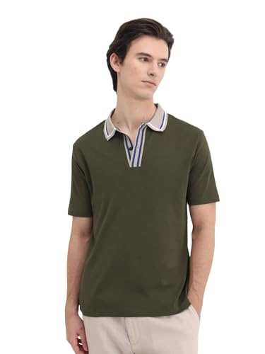 Image of Rare Rabbit Regular fit Plain Polo