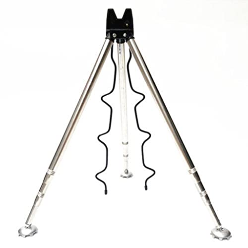 Rutenhalter Support De Canne À Pêche En Acier Inoxydable Support De Canne À Pêche Support De Canne À Pêche Support De Triangle De Pêche Support Télescopique (Color : Black, Size : 60cm) Cover