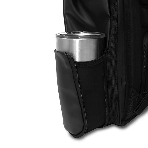 PRVKE Travel and DSLR Camera Backpack with Laptop/Tablet Sleeve - Rugged Photography Bag (21 L, Black)