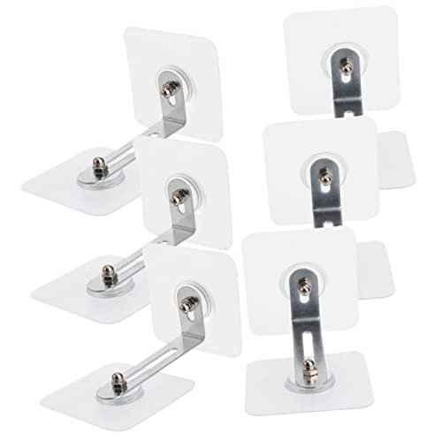 BESPORTBLE Furniture Anchors 6pcs Adhesive Wall Anchors Anti-falling Fixator Safety Kit Tip over Prevention for Furniture
