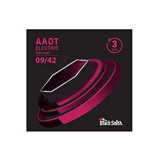 Blacksmith AAOT 009-042 Lot de 3 paires de poignées rondes en nickel pour guitare électrique - Les Beatles, Paul McCartney, John Lennon, RIngo Starr, George Harrison