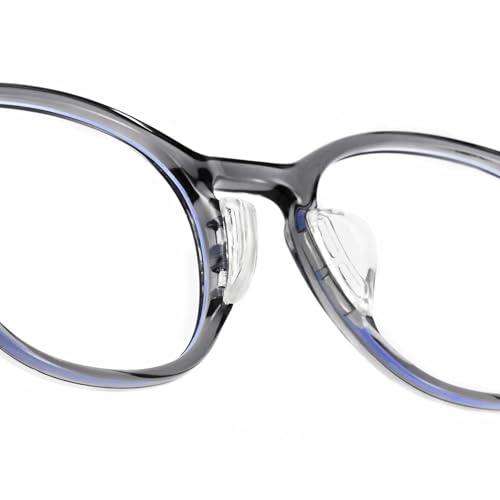 Image of Dollger Blue Light Blocking Glasses For Woman Men Retro Oval Computer BlueLight Glasses Clear Lens Non-Prescription