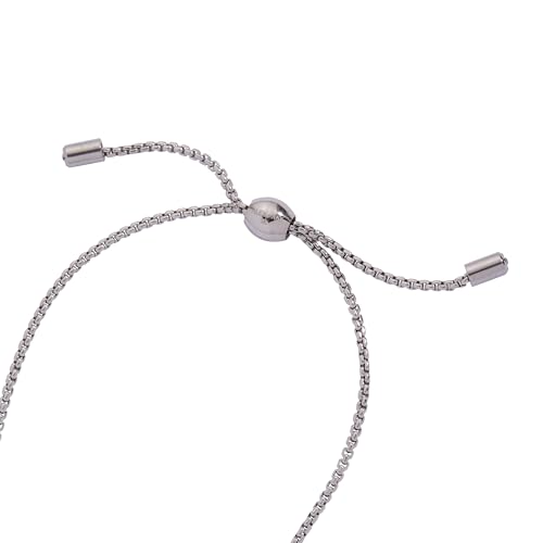 Image of Alex and Ani Pave Bolo Birthstone Bracelet - Stainless Steel Gold /Silver, Perfect for Stacking, Adjustable Birthstone Bracelet for Women, Ideal Gift Jewelry