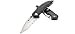 CRKT Ruger High-Brass Folding Pocket Knife: Folder with Liner Lock, Drop Point Blade with Veff Serrations, Reinforced Nylon Handle, Pocket Clip R2602