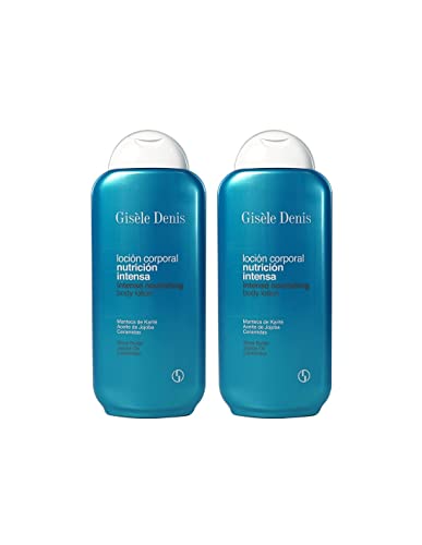 GISÈLE DENIS - Loción Corporal Nutrición Intensa, 2x400 ml, Crema...