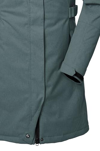 killtec Damen Funktionsparka/Parka mit abzippbarer Kapuze KOW 303 WMN PRK, blaugrau, 42, 41815-000