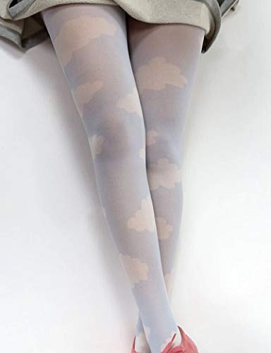 Image of Vintage 60s Printed Funky Tights for Women Y2K Tie Dye Mesh Pantyhose Skinny Body Shaping Leggings Streetwear