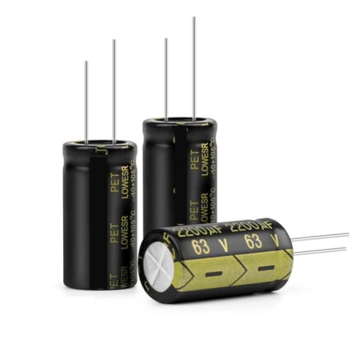 Condensateur 63V2200UF 18x35 parfait pour réparer les écrans et téléviseurs