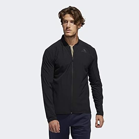 Chaqueta adidas Aeroready Woven 3s con cremallera completa para hombre Cover
