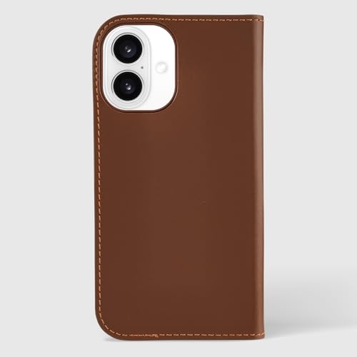 Coach Signature Leather Wallet Folio iPhone 16 Case - Designer Phone Case - Hazelnut - image 8