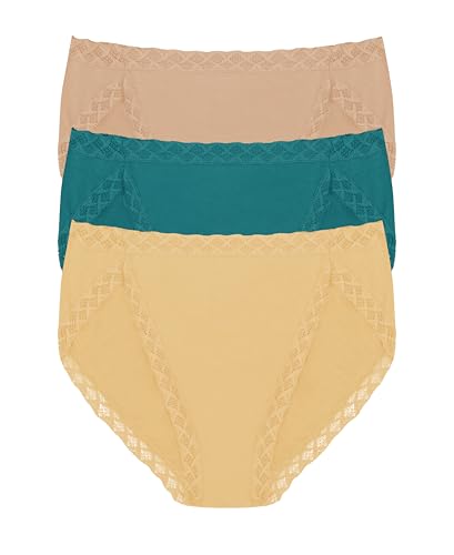 Image of Natori Women's Pima Bliss French Cut Briefs 3 Pack