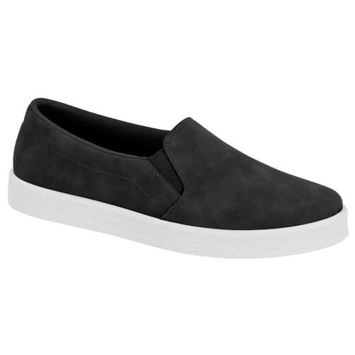 Tênis Feminino Beira Rio Slip On Preto 35