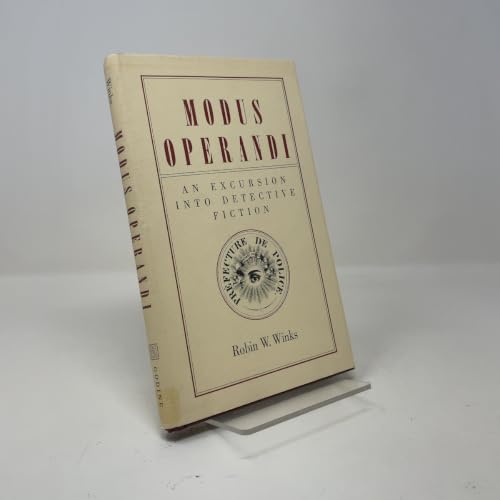MODUS OPERANDI. AN EXCURSION INTO DETECTIVE FIC... 0879234067 Book Cover