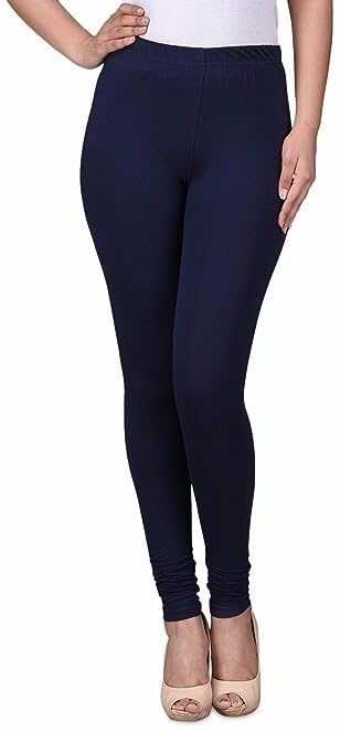 Women or Girls Churidar Casual & Ethnic Bottomwear (Navy Blue)-image-7