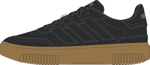 adidas Courtblock Shoes, Zapatos Mujer, Core Black Core Black Grey Five, 42 2/3 EU