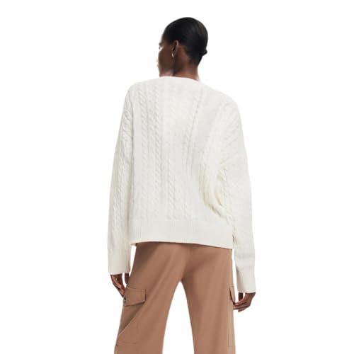 Image of Desigual Women's Woman Flat Knit Thin Gauge Pullover