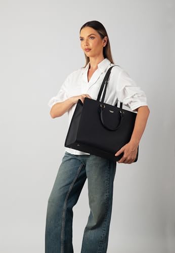Bolso negro Mary Carlheim de piel, espacio y estilo para el día a día 2