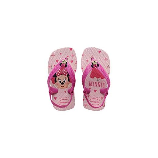 Havaianas Unisex barn Disney Classics flipflop, Flerfärgad Crystal Rose 1141, 22 EU