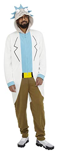 Recovered Mameluco Pickle Rick Mono and Morty, Multicolor, XL para Hombre