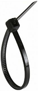 STEREN Bridas de nailon negras de 0.09 pulgadas de ancho x 3.7 pulgadas de largo, 100 por paquete