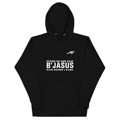 Hoodie Unisex B'Jasus Said Paddy sweat à capuche décontracté chaud à poche