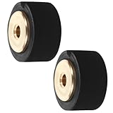 BESPORTBLE 2 Stück Andruckrollen aus Langlebigem Gummi 13mm Lagerrollen für Videorekorder Reparatur Ersatzteile für Audiokassetten und Verstärker