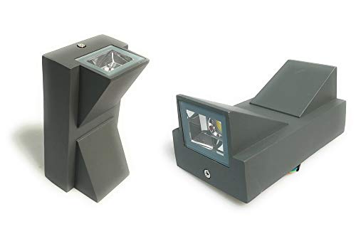 Vetrineinrete® Applique led doppia emissione up e