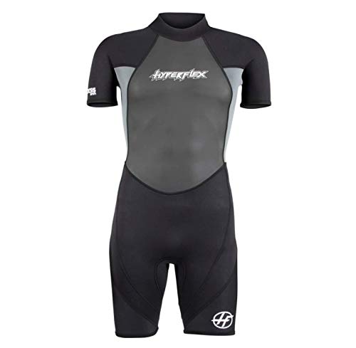 Hyperflex Wetsuit Junior’s Access Shorty Springsuit 2Mm 4-Way Stretch Premium Neoprene - Anatomical Fit With Adjustable Collar – Surfing, Water Sports, Lake And Pool #TOP10