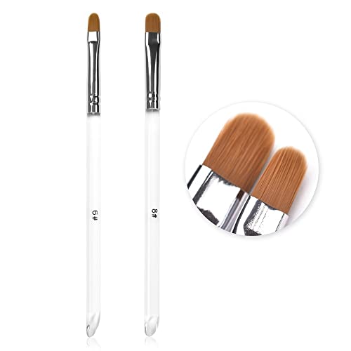 Set de Pinceles para Uñas UV Acrílico KADS miniatura 2