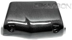 Replacement for Oil Cooler Cover 6-row, Buell XB Firebolt Lightning, Carbon Fiber, 1x1 Plain Weave