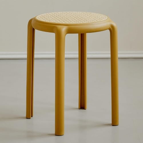 Rückenfreie stapelbare Hocker – tragbare Kunststoffhocker für...
