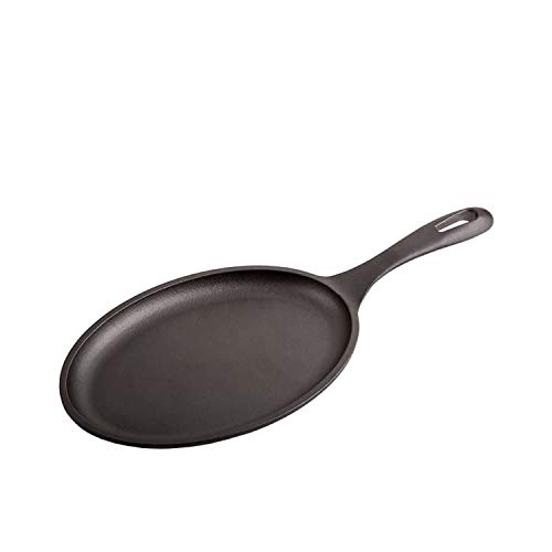 Victoria Cast Iron Fajita Skillet - Black -4 Victoria Cast Iron Fajita Skillet - Black -4