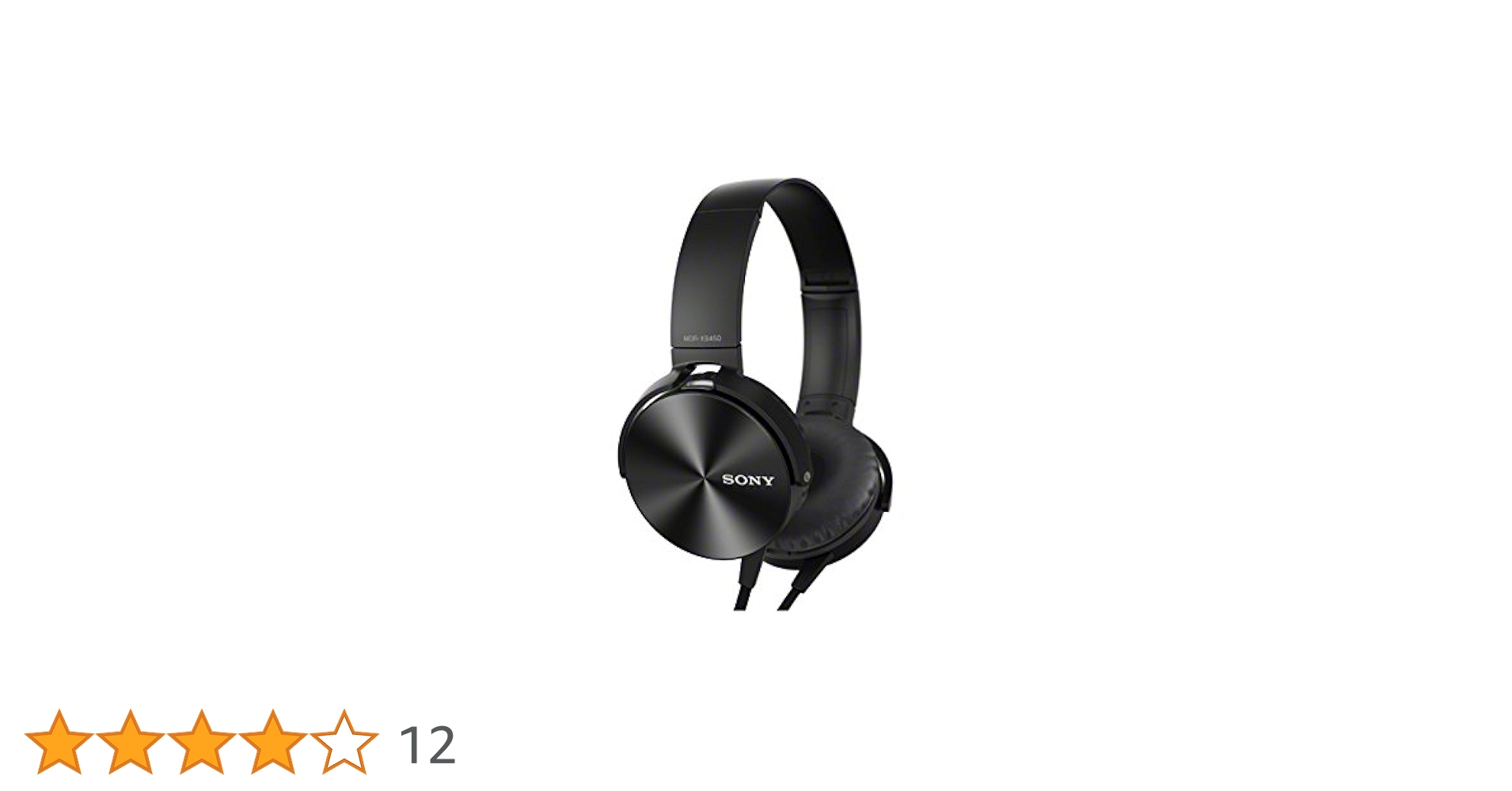 Amazon.co.jp: SONY EXTRA BASS 密閉型ヘッドホン MDR-XB450B