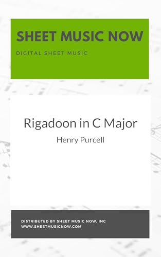 Rigadoon in C Major