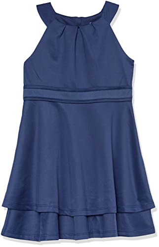 Vestido Calvin Klein de niña sin mangas con silueta ajustada y acampanada para fiesta