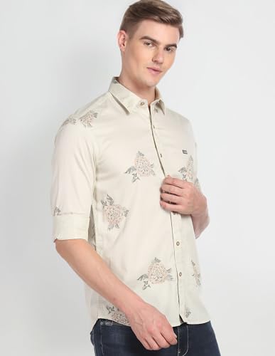 Image of Arrow Men's 100% Cotton Slim Fit Shirt