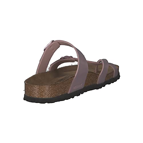 Image of Birkenstock Mayari Birko-Flor Women's Flip Flops, Graceful Lavender Blush, 4 UK
