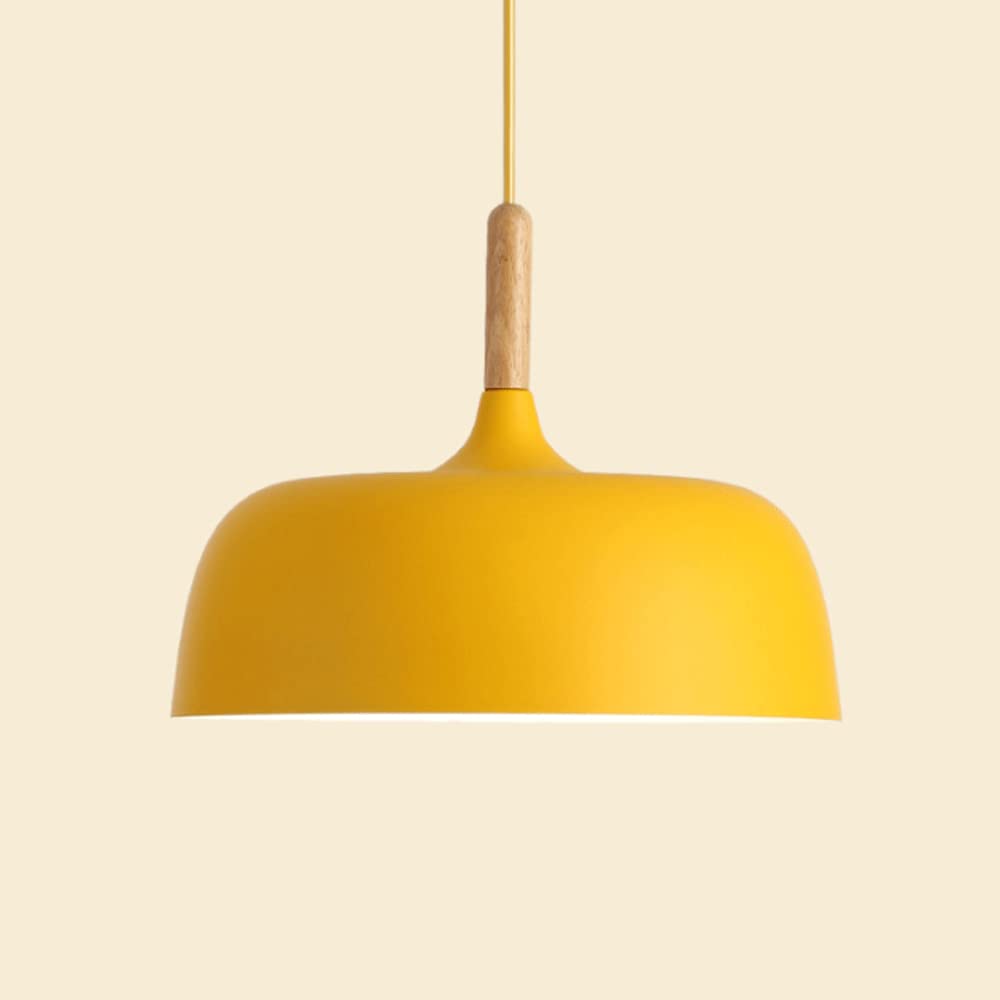 GERAGUR Japanese Restaurant Hanging Lights Simple And Simple Pendant Light Fixture Metal Lampshade Bar Counter Single Head Ceiling Lighting for Bedroom Office Club